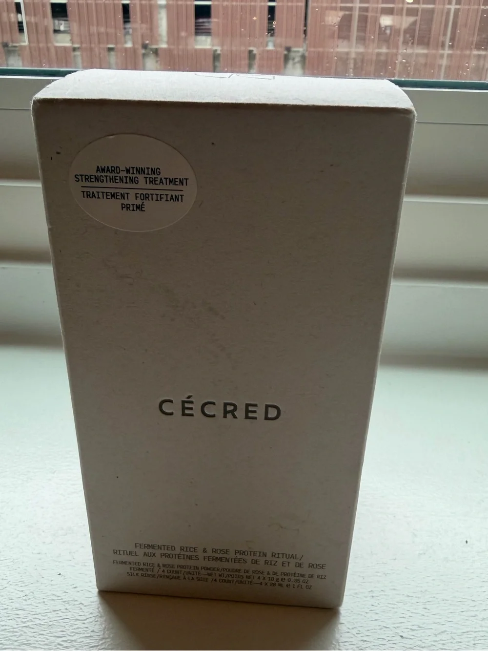 Cécred Fermented Rice & Rose Strengthening Treatment - White Box